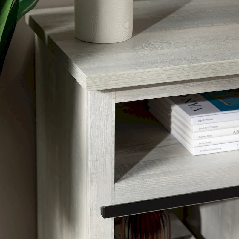 Meuble TV haut de 52 pouces avec portes coulissantes de grange