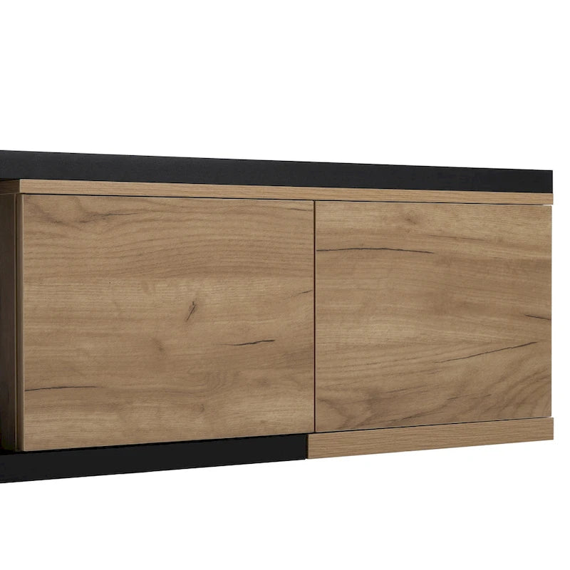 Table basse multifonction avec rangement dissimulé et 2 tiroirs