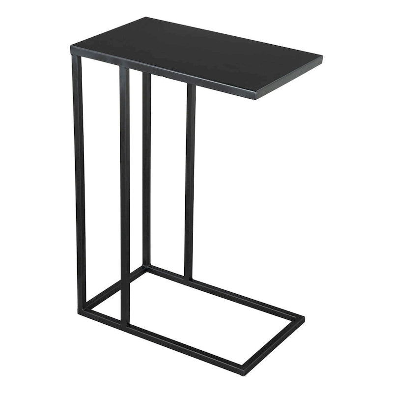 Table d'appoint abstraite en fer noir 24 - 17' X '23.6' X '11