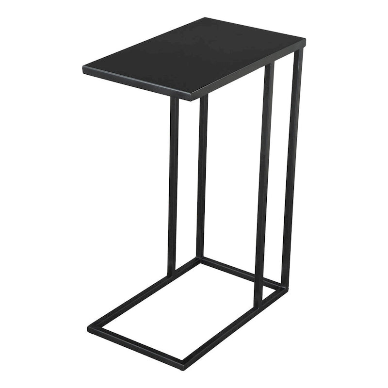 Table d'appoint abstraite en fer noir 24 - 17' X '23.6' X '11