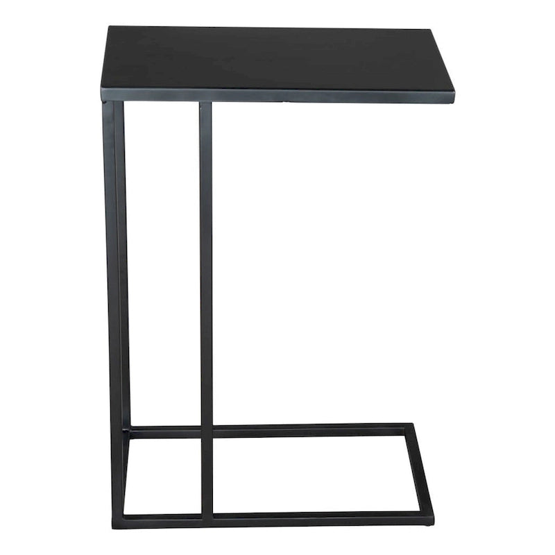 Table d'appoint abstraite en fer noir 24 - 17' X '23.6' X '11
