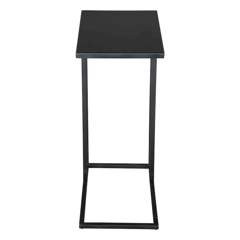 Table d'appoint abstraite en fer noir 24 - 17' X '23.6' X '11