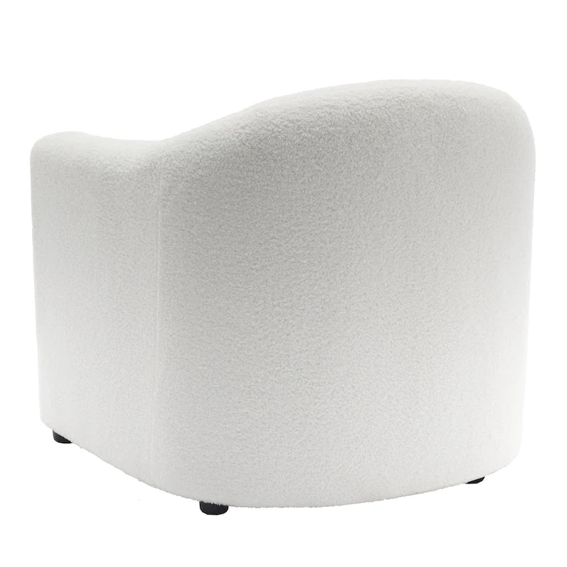 Modern Barrel Upholstered Accent Chair