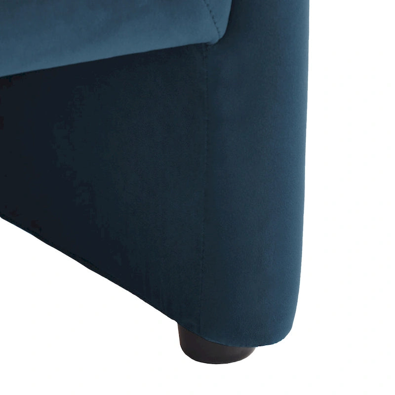 Modern Barrel Upholstered Accent Chair