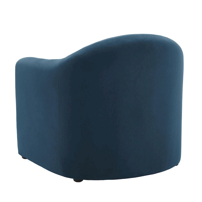 Modern Barrel Upholstered Accent Chair