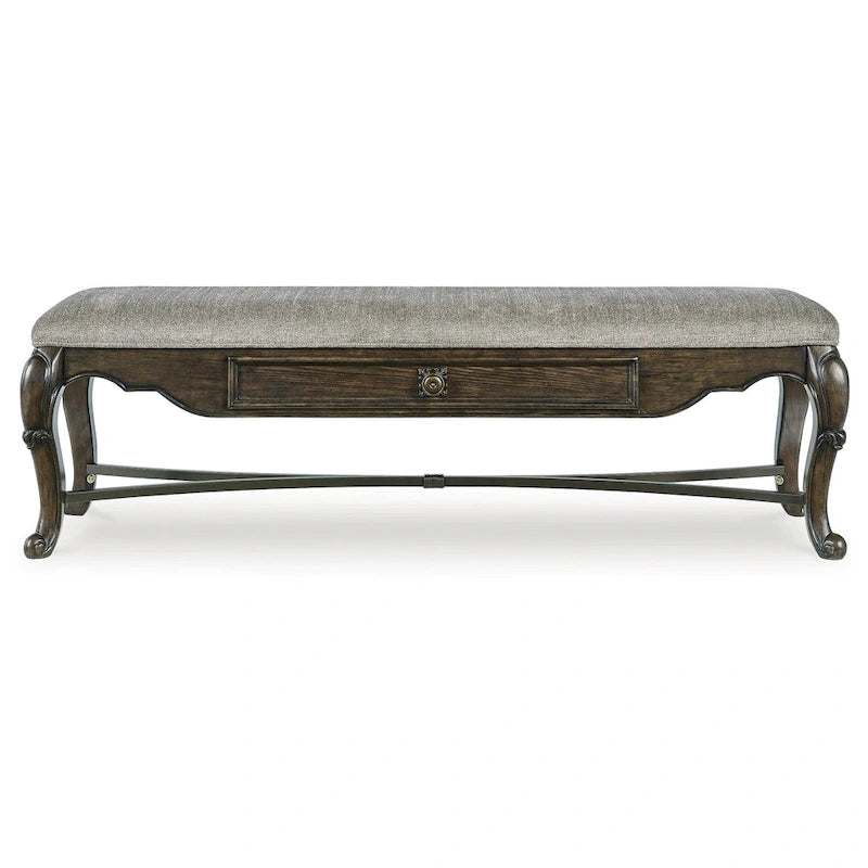 Banc de salle à manger marron foncé 63 -
