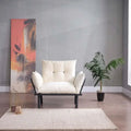 Loveseat mit Metallgestell, 2-Sitzer-Sofa mit Plüschbezug aus Chenille