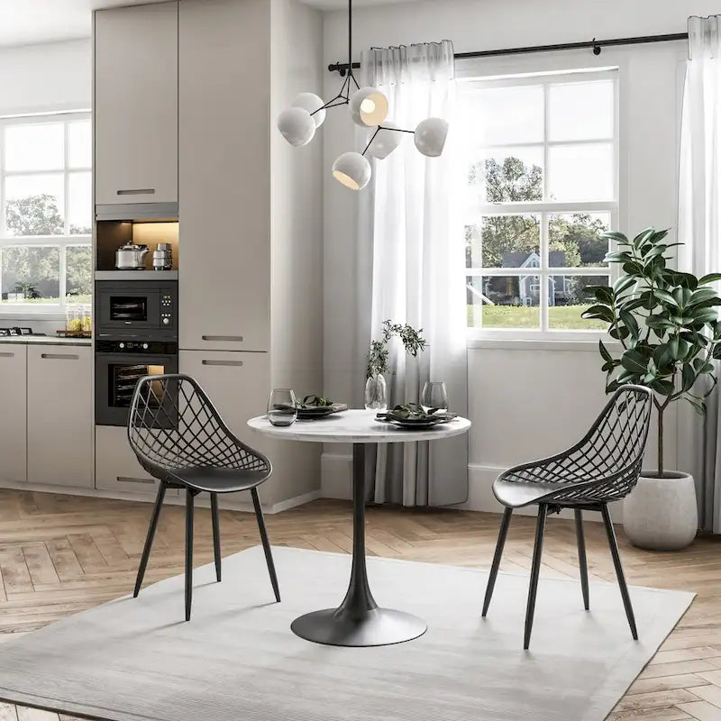 31.5 Mid-Century Modern Cafe Table