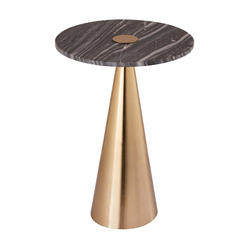 Table d'appoint en marbre - 16W x 16D x 22H