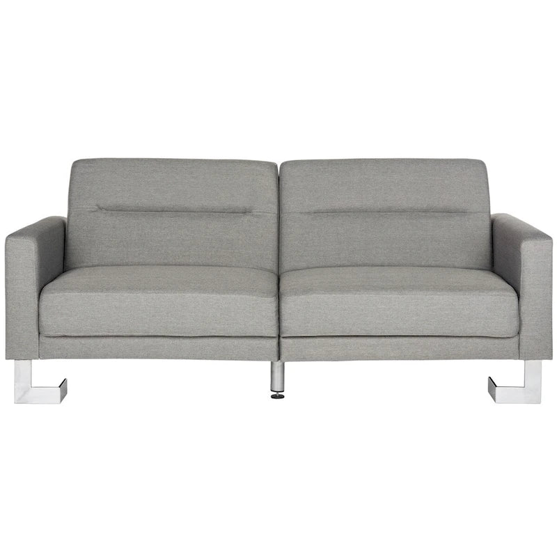 Modernes, zweitiliges, klappbares Schlafsofa in Beige