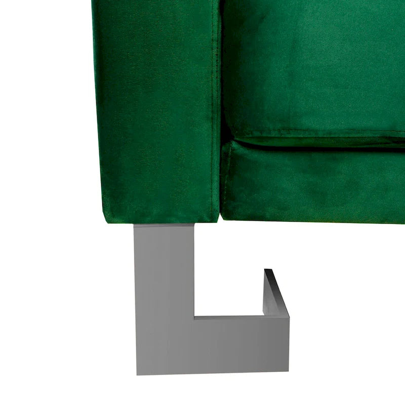 Modernes, zweitiliges, klappbares Schlafsofa in Beige