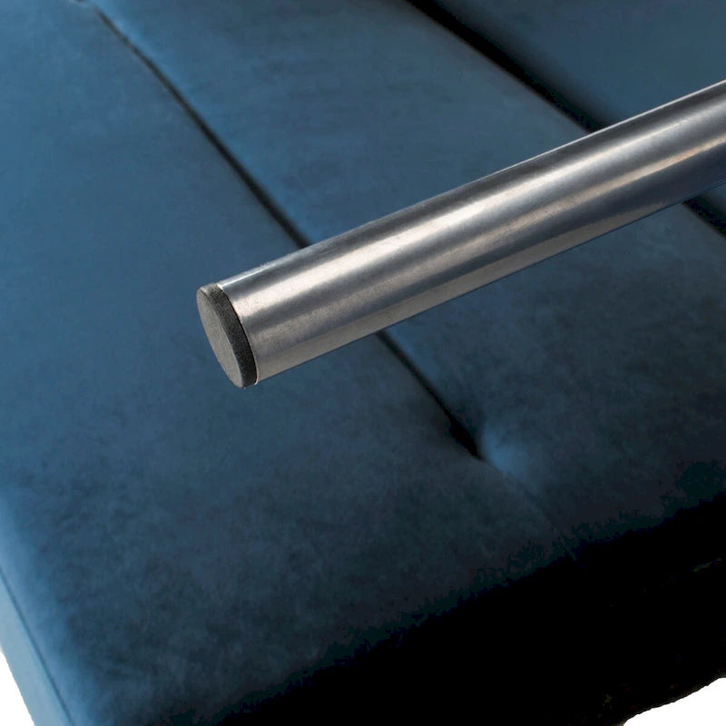 Modernes, zweitiliges, klappbares Schlafsofa in Beige