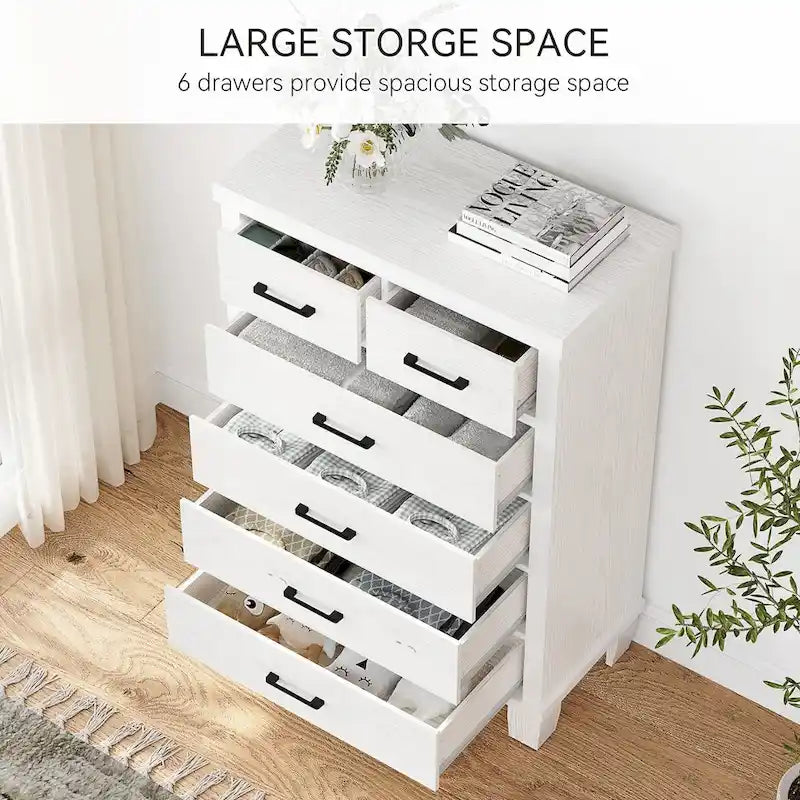 Vintage Kommode mit 6/7 Schubladen fürs Schlafzimmer