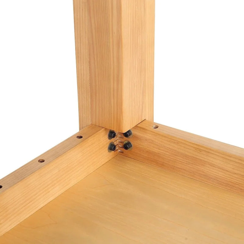 Table à manger moderne en bois massif 70.86