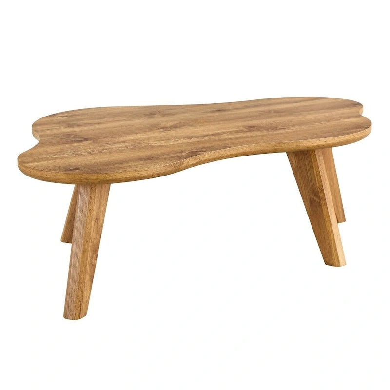 Table basse moderne minimaliste en forme de nuage