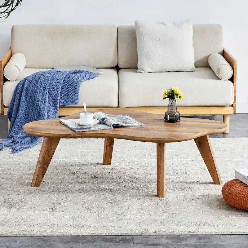 Table basse moderne minimaliste en forme de nuage