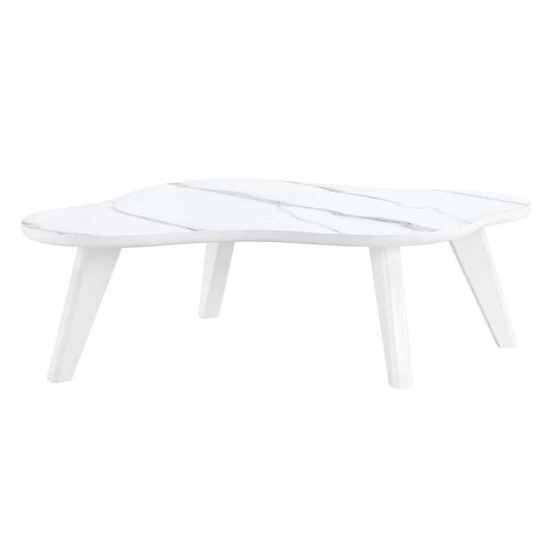Table basse moderne minimaliste en forme de nuage
